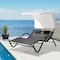 Deko Living Outdoor Patio Lounge Daybed with Canopy COP20201 - alternate 5